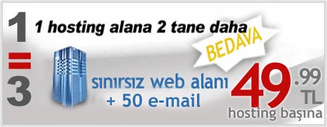  1=3 Hosting Kampanyas�