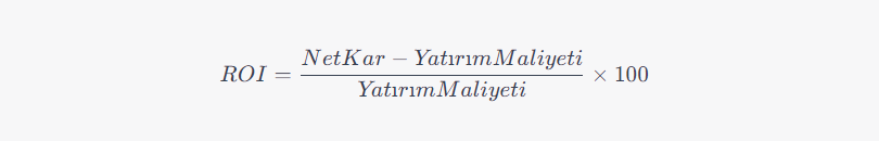 ROI (Return On Investment) Nedir? Nasıl Hesaplanır?