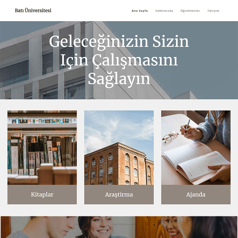 Hazr Web Sitesi Kurma